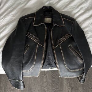 Leather jacket